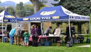 USW 9705 tent at United way Day in the Park September 2012